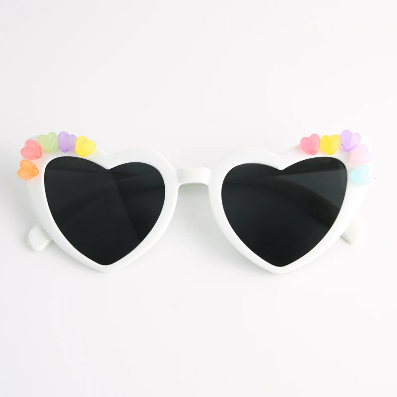 Heart Shaped Sunglasses Wedding Bride Bridesmaid Gift Bachelorette Party Favors Bridal Squad Glasses Bulk 12/24/36/48/60PCS