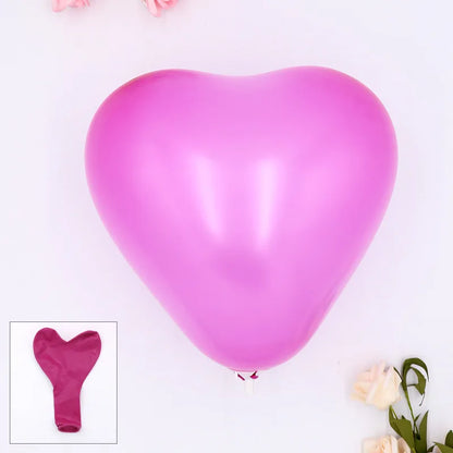 20/50pcs White Heart Balloons Love Inflatable Air Helium Balloon Valentine's Day Marriage Wedding Birthday Party Decor Supplies