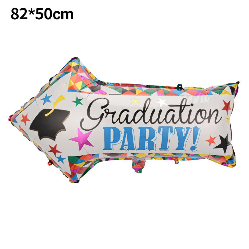 Graduation Party Balloon Owl Helium Globe Foil Balloon Congrats Grad School Celebrations 2024 Party Decorations Globos Ballons