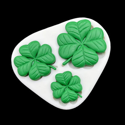 Shamrock Four Leaf Clover St. Patrick’s Day Silicone Mold Fondant Chocolate Sugarcraft Mold Cake Decorating Tools