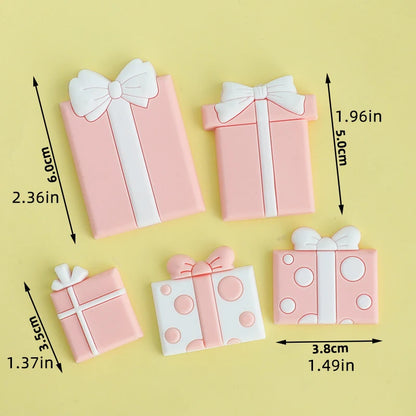 Bear Cake Toppers for Boy or Girl Baby Shower Children's Birthday Party Decoration Hot Air Balloon Cake Topper Pink Blue Green