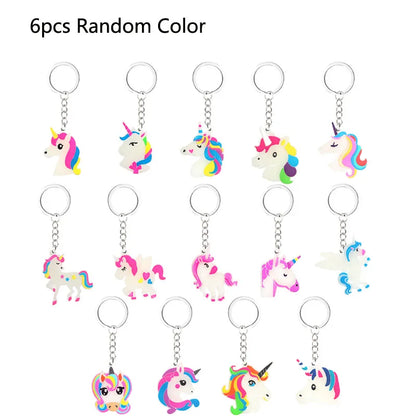 Unicorn Party Decoration Happy Birthday Banner Girl Unicorn Paper Mask Macaron Balloon Rainbow Unicorn Party Best Choice