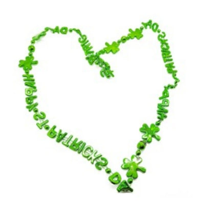 Patricks Day Necklace Irish Festival Accessories for Kids Women Man Decorations Dropship