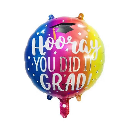 Graduation Party Balloon Owl Helium Globe Foil Balloon Congrats Grad School Celebrations 2024 Party Decorations Globos Ballons