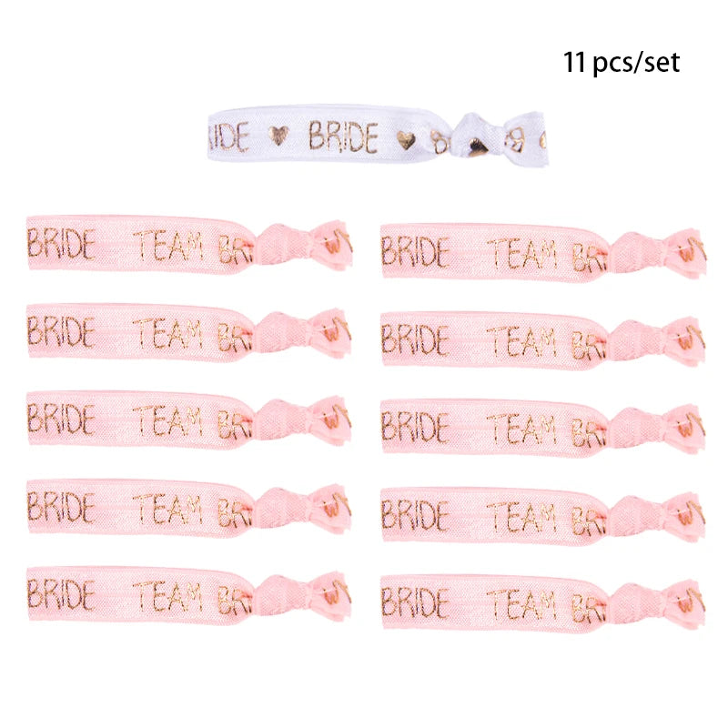 Bride to Be Disposable Tableware Set Plate Cup Napkins Decor Bachelorette Party Hen Night Bridal Shower Decorations Supplies