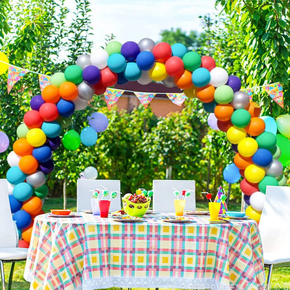 50pcs Balloon Arch Clip Wedding Balloons Balloon Arch Folder Accessories Balloon Rings Buckle Plastic Flower Buckle