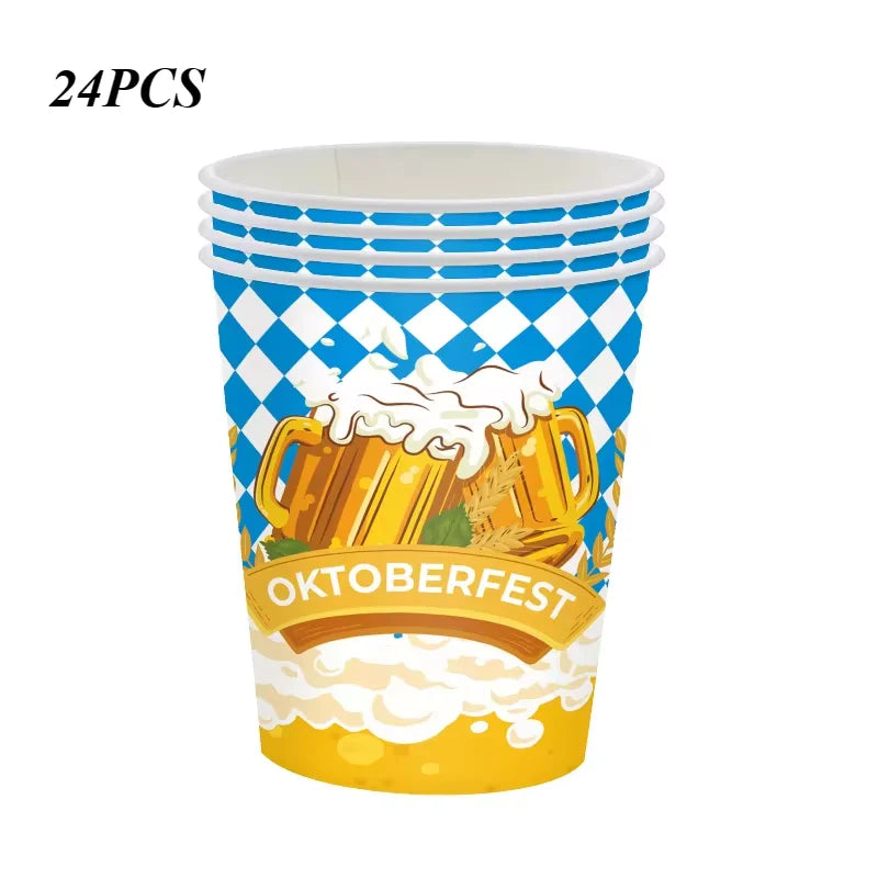 Oktoberfest Table Cloth Pennant Decorations Diamond Table Cover Banners Bavarian Beer Festival Indoor Outdoor Party Decorations