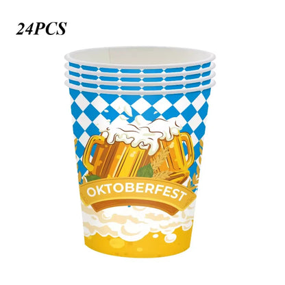 Oktoberfest Table Cloth Pennant Decorations Diamond Table Cover Banners Bavarian Beer Festival Indoor Outdoor Party Decorations