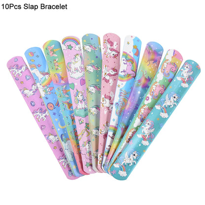 Rainbow Unicorn Party Balloons Disposable Tableware Gift Bags For Kids Girl Unicorn Birthday Party Decoration Favors Supplies