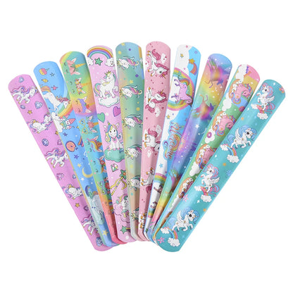 Rainbow Unicorn Party Balloons Disposable Tableware Gift Bags For Kids Girl Unicorn Birthday Party Decoration Favors Supplies