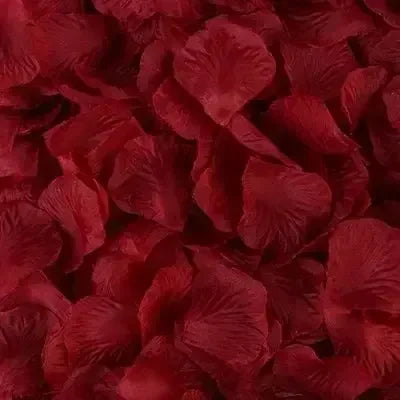 Lots Artificial Fake Rose Petals Red Roses Petal Flower Simulation Silk Petals for Valentine's Day Wedding Party Christmas Decor