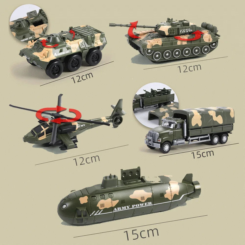 Military Party Decoration Set Camouflage Netting Tableware 4D Tank Balloon Camo Army Soldier Armored Vehicle Kids Birthday Gifts