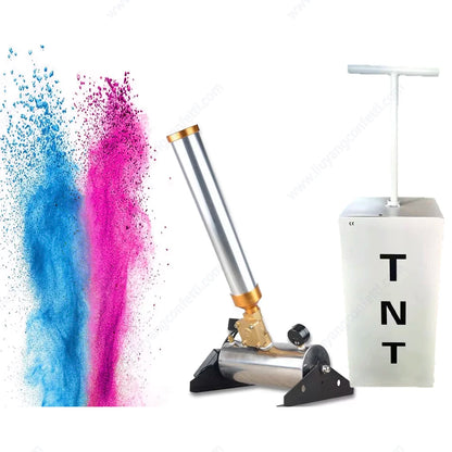 Electronic Spray Confetti Powder Electronic Remote Control Gender Reveal Outdoor Wedding Party Baby Shower Boy or Girl Pink Blue