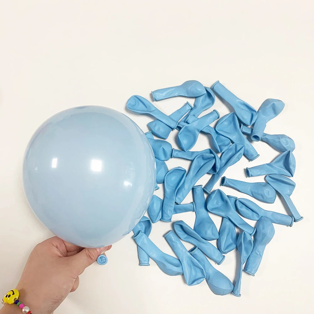 106Pcs Blue Pink Balloons Garland Kit Gender Reveal Balloon Arch Decor Boy or Girl Baby Shower Birthday Party Decorations Globos