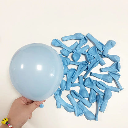 106Pcs Blue Pink Balloons Garland Kit Gender Reveal Balloon Arch Decor Boy or Girl Baby Shower Birthday Party Decorations Globos