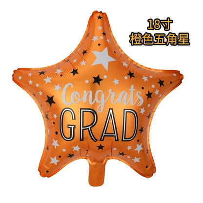 Graduation Party Balloon Owl Helium Globe Foil Balloon Congrats Grad School Celebrations 2024 Party Decorations Globos Ballons