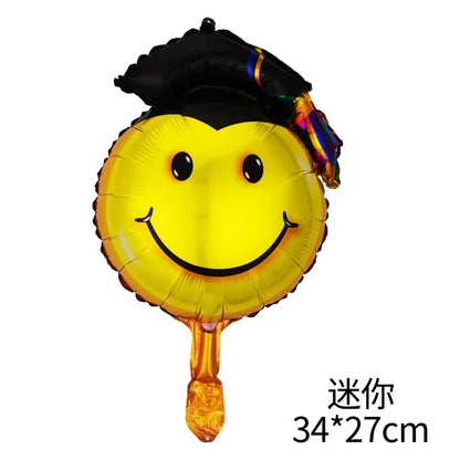 Graduation Party Balloon Owl Helium Globe Foil Balloon Congrats Grad School Celebrations 2024 Party Decorations Globos Ballons