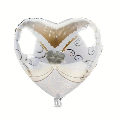 2PCS Couple Balloon Wedding Decoration Foil Balloons Romantic Wedding Dress Balloon