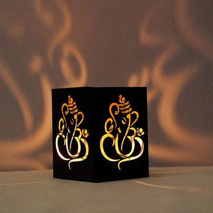 DIWALI-Indian Volleyball Lantern, Festival Fragrant Candle Holder, Flower, Elephant, God, Lotus, Party Decoration