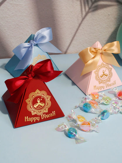 Happy Diwali Candy Box, Indian Festival Decoration Festival, Halloween, Exquisite Gift Box Candy, Chocolate