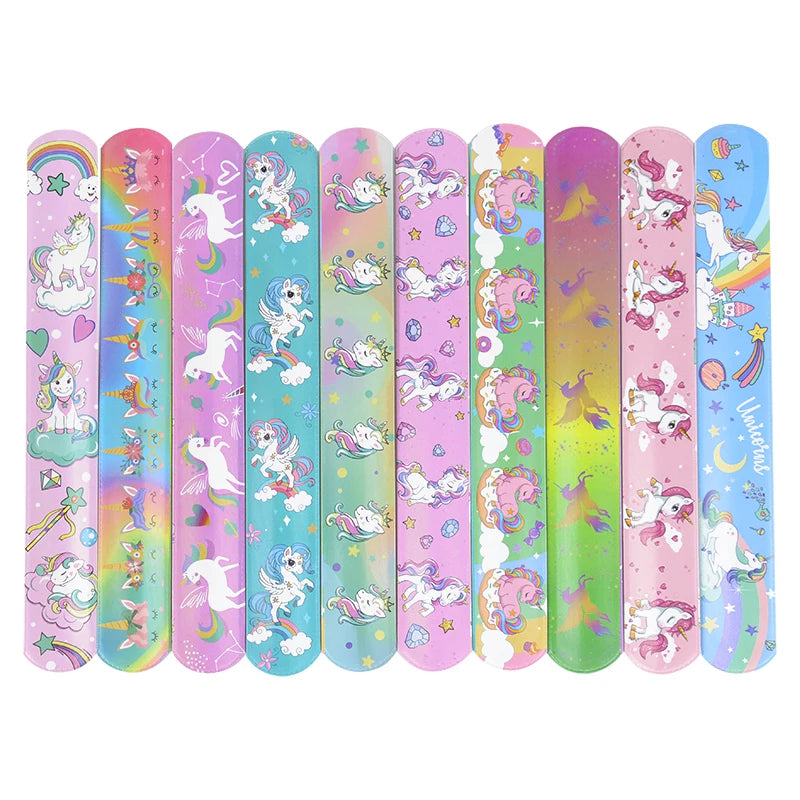 Rainbow Unicorn Party Balloons Disposable Tableware Gift Bags For Kids Girl Unicorn Birthday Party Decoration Favors Supplies