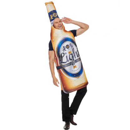 Oktoberfest Party COS Halloween Beer Costume Funny Adult Beer Costume Unisex