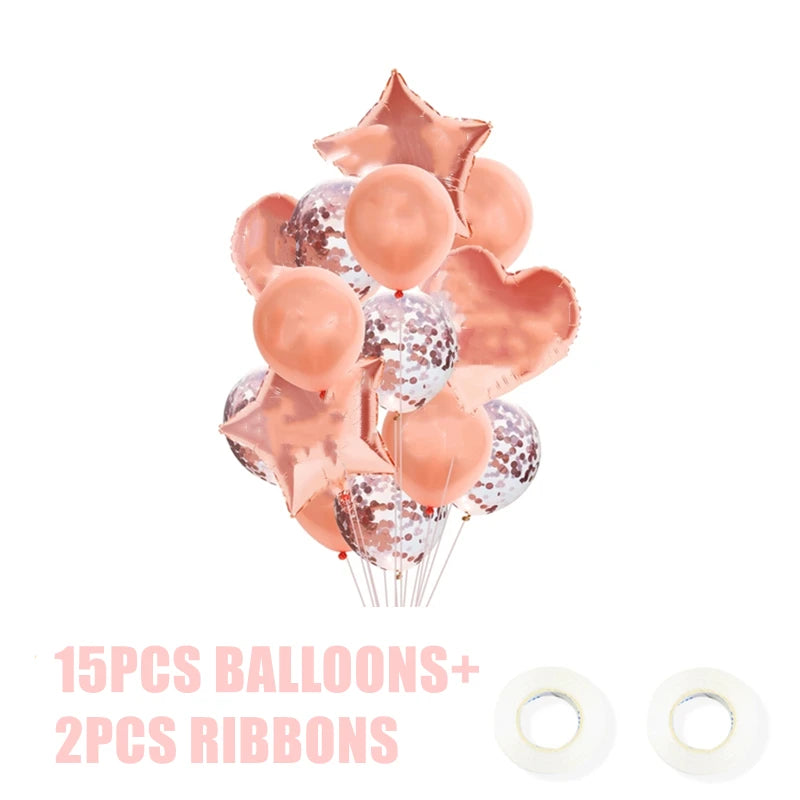 Bride To Be Party Decorations Balloons Napkin Cups  Veil Sash Team Bride Wedding Decor Bachelorette Party Supplies