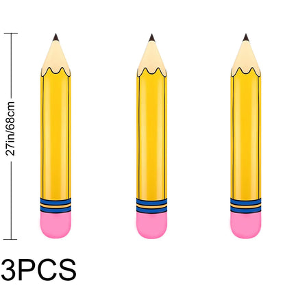 Giant Inflatable Pencil Balloon Hanging School Classroom Garden Room Back to School Graduation Themed Party Decoration