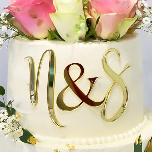 27pcs English Letters Set Gold Black Acrylic Cake Topper Happy Birthday Wedding Party Cupcake Topper for Cake Decorations