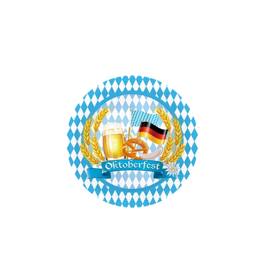 The Oktoberfest Theme Birthday Decorations Party Disposable Tableware Paper Napkins Cups Plates Tablecloths Straw