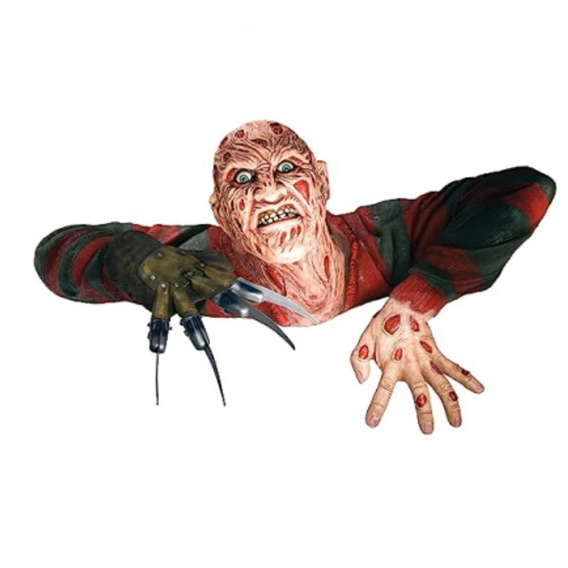 30CM Horror Creeper Zombie Indoor/Outdoor Garden Statue Halloween Decoration Halloween Resin Sculpture Home Party Decor Gift