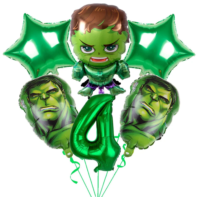 Super Hero Hulk Birthday Party Decoration Balloons Kids Disposable Tableware Cup Plate Backdrop Cake Topper Baby Shower Supplies