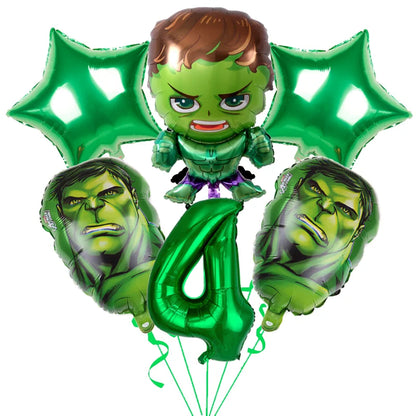 Super Hero Hulk Birthday Party Decoration Balloons Kids Disposable Tableware Cup Plate Backdrop Cake Topper Baby Shower Supplies