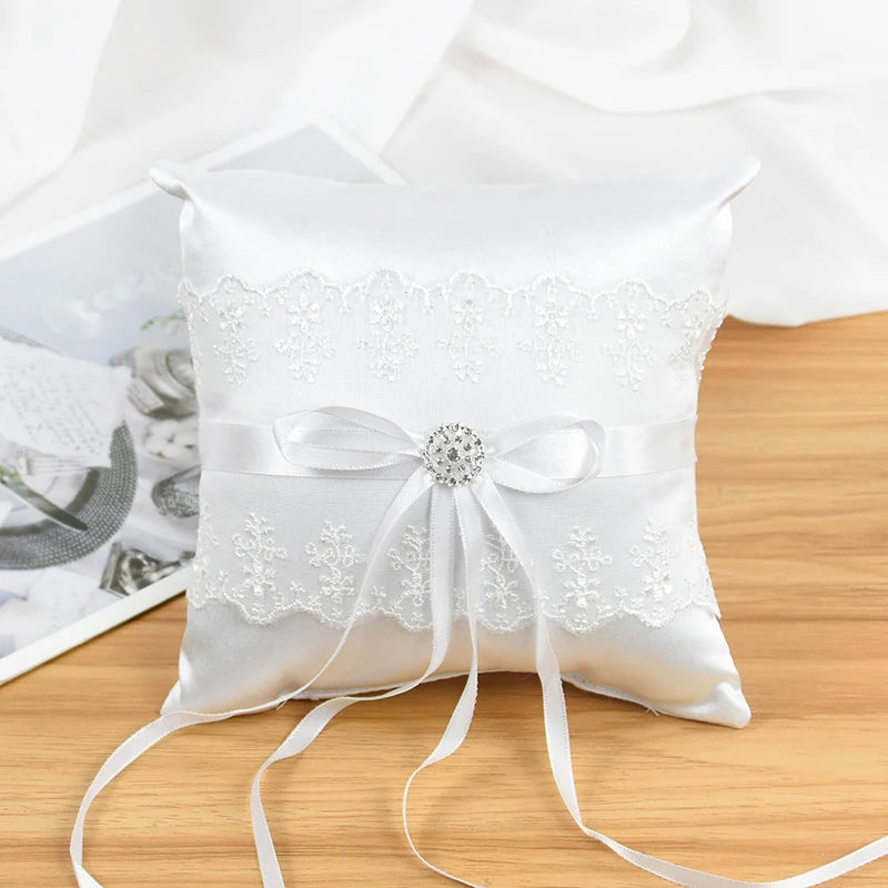 20 cm White Flower Girls Basket Silk Wedding Basket for Flower Bride/Kids Hand Held Wedding Ceremony Party Decorations