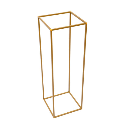10Pcs/4Pcs Metal Golden Rectangular Frame Backdrop Wedding Rack Arch For Birthday Party Backdrop Wedding DLY Decor