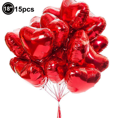 Valentine's Day Theme Disposable Tableware Red Love Heart Pattern Paper Plates Cups Napkins Girls Wedding Party Decor Supplies