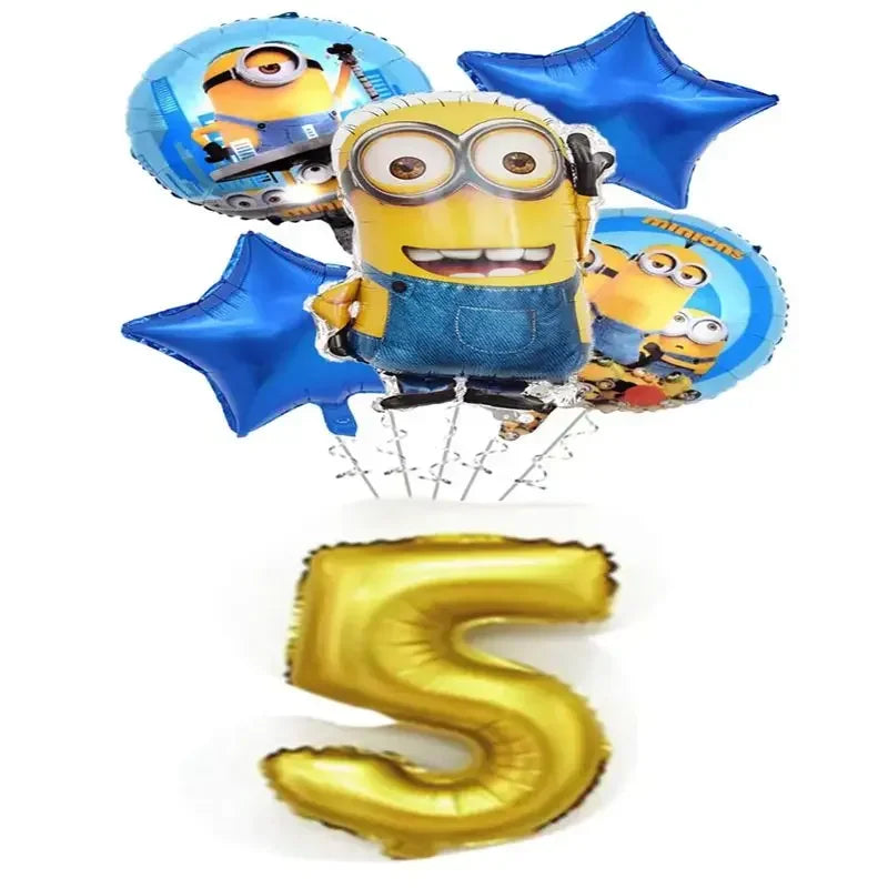 Birthday Party Disposable Tableware Plates Cups Napkins Tablecloths Balloons Decorate Party Supplies
