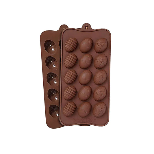 Silicone world DIY Easter Chocolate Egg Silicone Mold Nonstick Cake Decorating Baking Candy Mold Silicone 3D Mold Kitchen Gadget