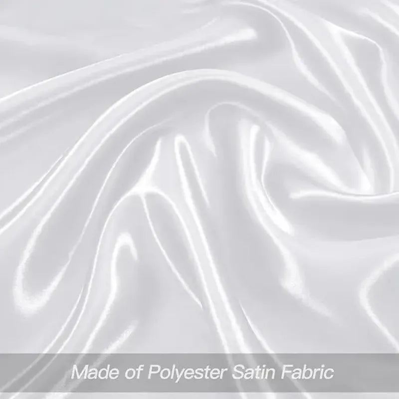 100PCS 30*30cm Satin Napkin Square Washable Soft Smooth Fabric Table Napkin for Wedding Banquet Party Hotel Restaurant Decor