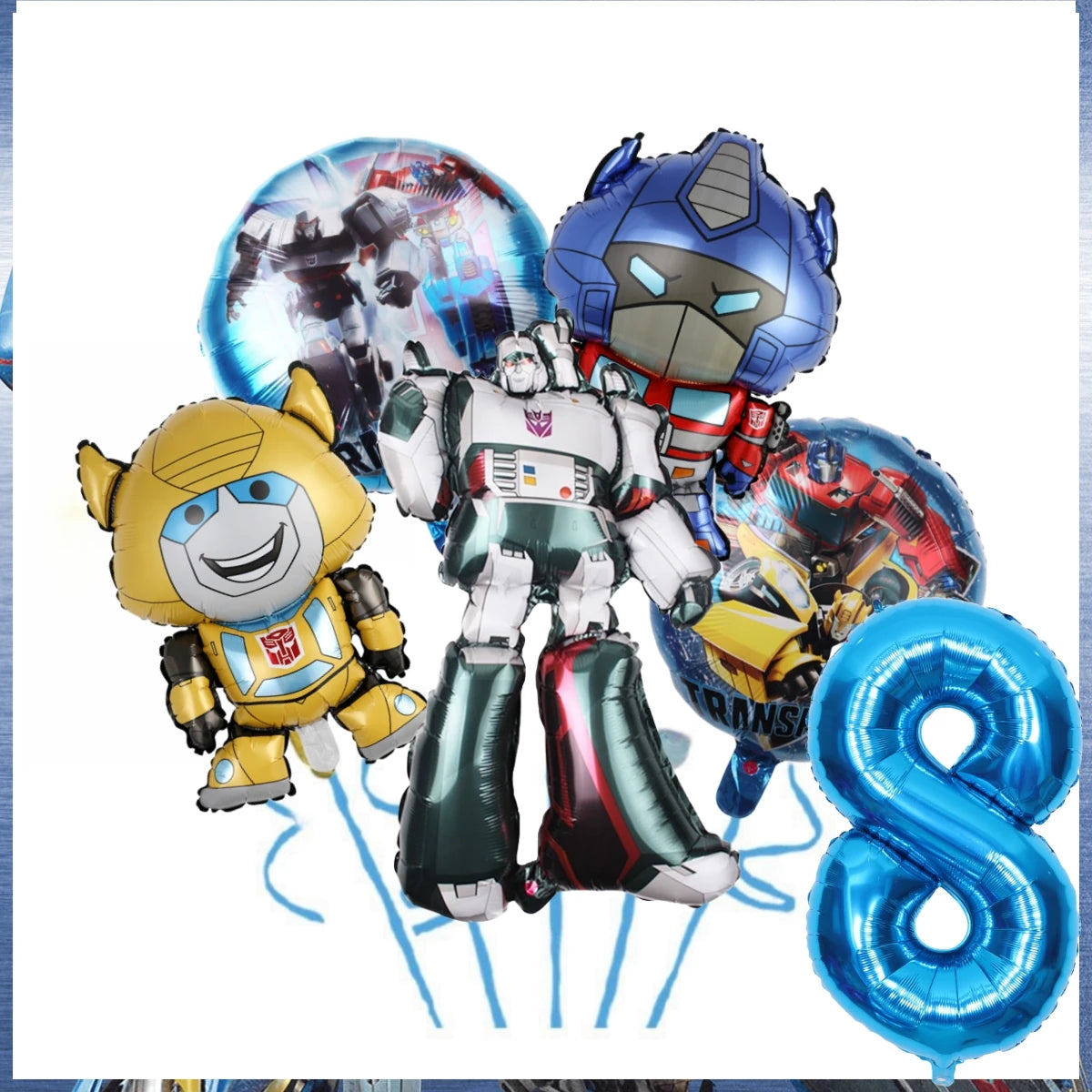 Transformation Birthday Party Decoration Plates Tablecloth Shape Shifting Robot Balloon Backdrop Baby Shower Kids Party Supplies