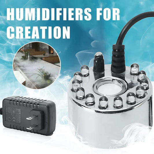 Halloween Mini Led Pumpkin Light Spray Halloween Christmas Easter Party Holiday Decoration Sprayer Smoke Machine