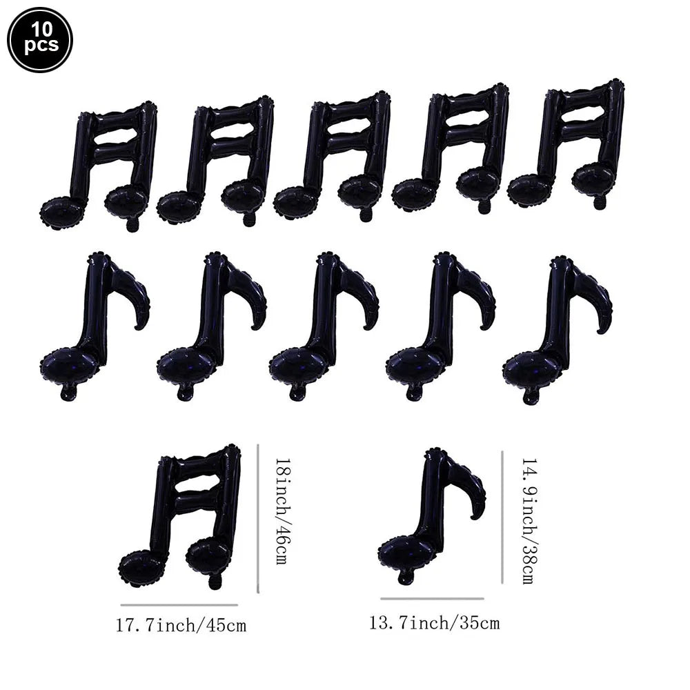 Inflatable Rock Star Toy Ballon Inflatable Party Props Balloons Guitar Saxophone Keyboard Piano Rock Toys Karaoke Party Decors