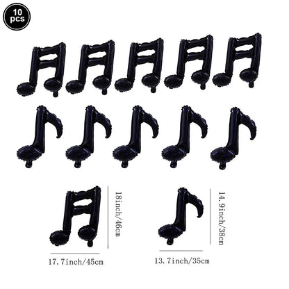 Inflatable Rock Star Toy Ballon Inflatable Party Props Balloons Guitar Saxophone Keyboard Piano Rock Toys Karaoke Party Decors