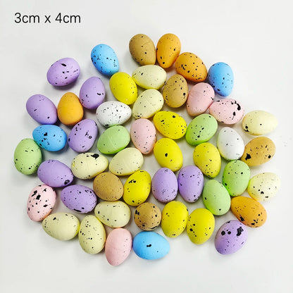 10-15Cm Easter Artificial Bird Nest Easter Eggs Natural Rattan Nest Eggs Storage Easter Decoration 2025 Kids Diy Craft Supplies