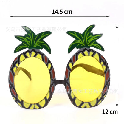 12Pcs Oktoberfest Glasses Plastic Goggles Beer Mug Pattern Glasses Photo Props German Oktoberfest Theme Event Decoration