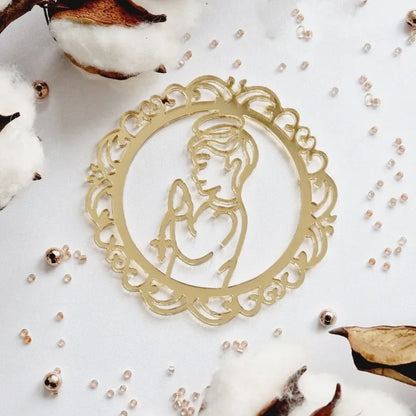 IHS Baptism First Communion Cake Decorations Christening Peace Dove Cake Topper for Communion Party Supplies Cake Decorations