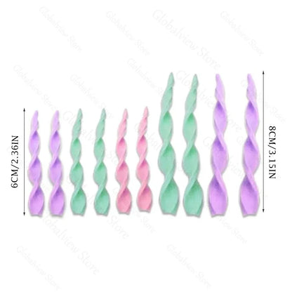 Mermaid Tail Cake Toppers Under the Sea Cake Decoration Seashell Sea Star Cake Topper for Birthday Baby Shower Wedding Cake Deco