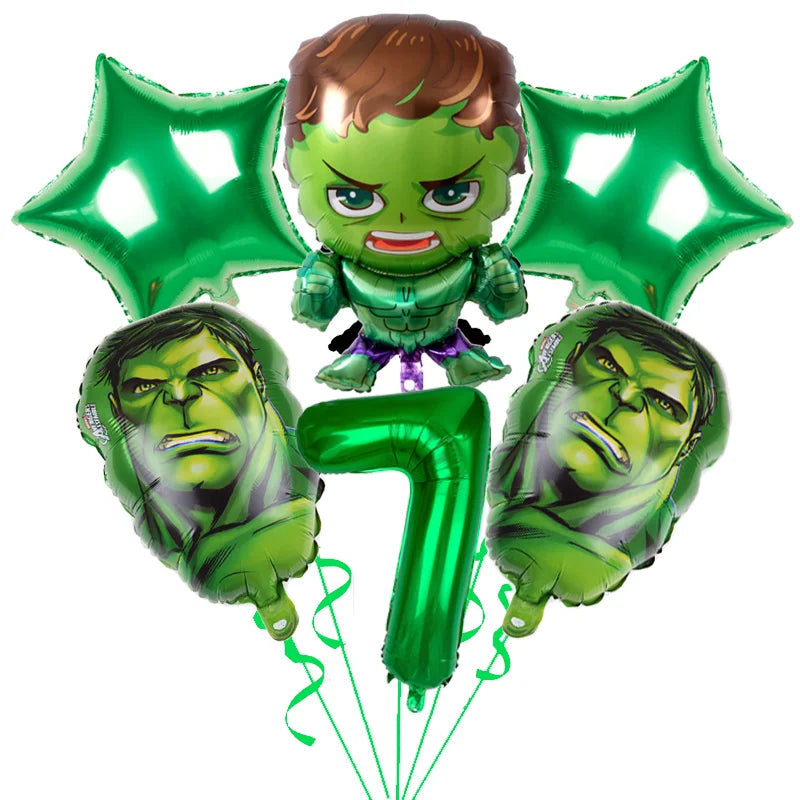 Super Hero Hulk Birthday Party Decoration Balloons Kids Disposable Tableware Cup Plate Backdrop Cake Topper Baby Shower Supplies