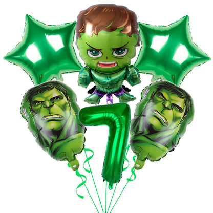 Super Hero Hulk Birthday Party Decoration Balloons Kids Disposable Tableware Cup Plate Backdrop Cake Topper Baby Shower Supplies