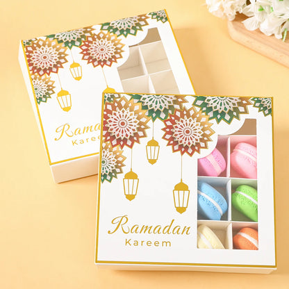EID Mubarak Decor Candy Box Ramadan Decoration 2025 for kid Packaging Box Ramadan Kareem Islamic Muslim Party Eid Al Adha Gifts